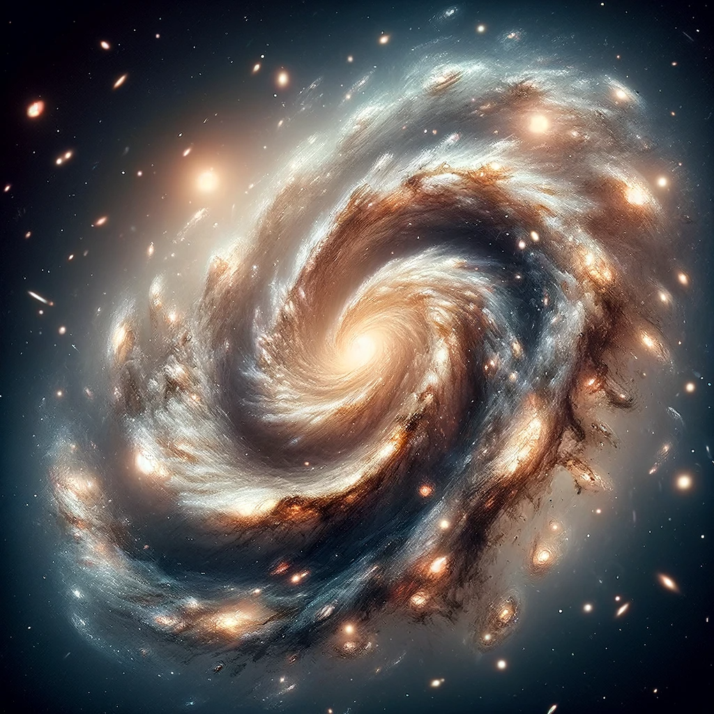 Galaxie Einyvrsgtheirgtvn de forme Irrégulière