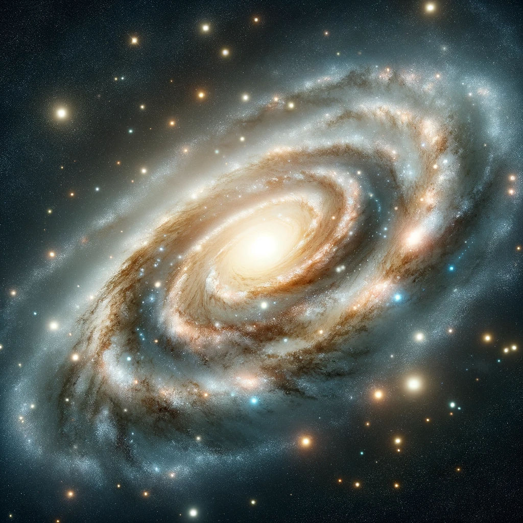 Galaxie Einyvrsgtheirgtvn de forme Spirale
